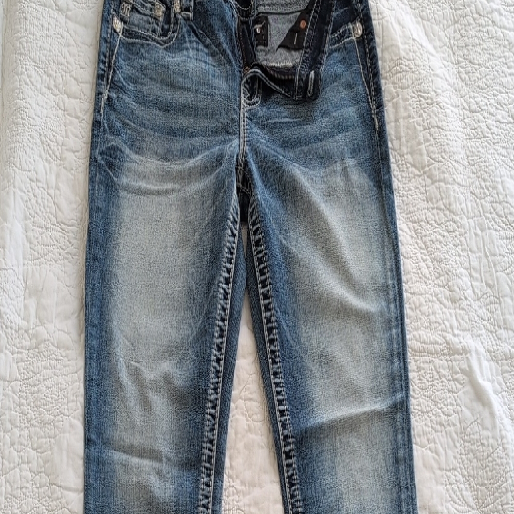 Miss Me Blue Ankle & Cropped Jeans